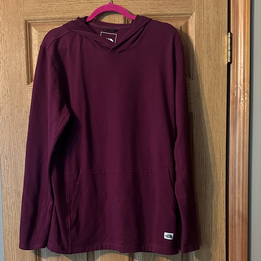 The North Face Deep Burgundy Hooded Pullover